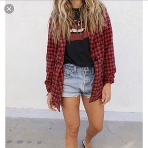 Ascot + Hart Gingham Casual Blazer